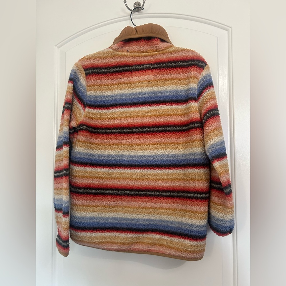 Billabong Switchback Multicolor Striped Fleece Pu… - image 5